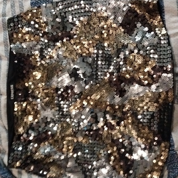Express Dresses & Skirts - Express Sequined skirt